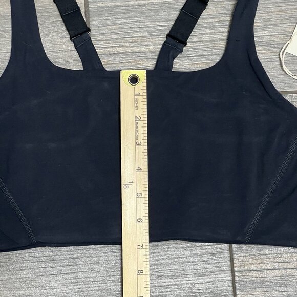 NWT $68 Free People X Hatch Maternity Bra Medium Black Never Better Square Neck - Picture 11 of 15